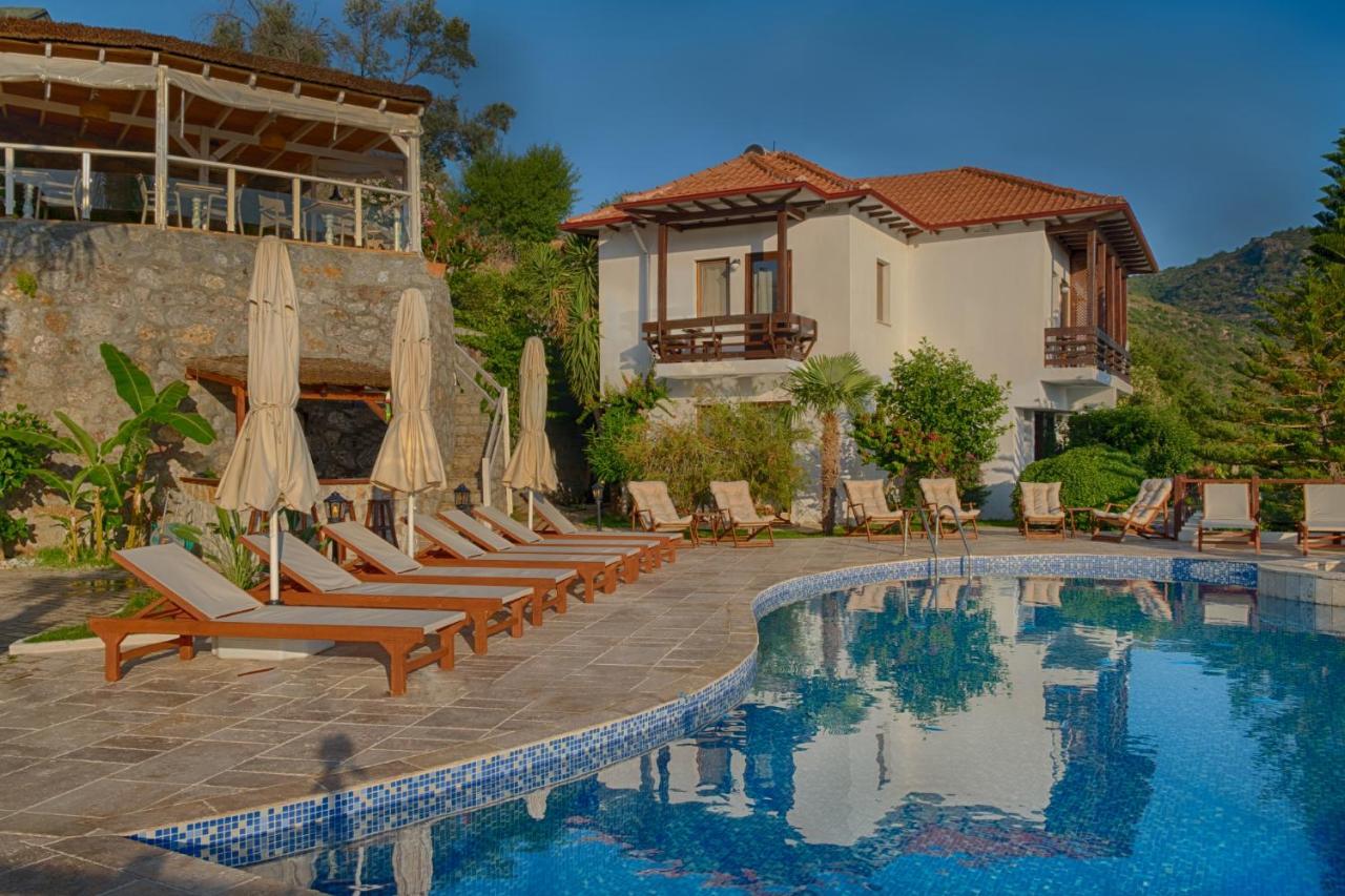 ホテル Les Terrasses De Selimiye セリミエ エクステリア 写真