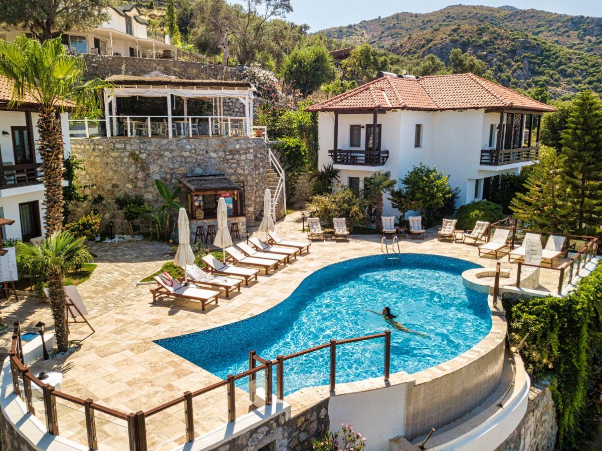 ホテル Les Terrasses De Selimiye セリミエ エクステリア 写真