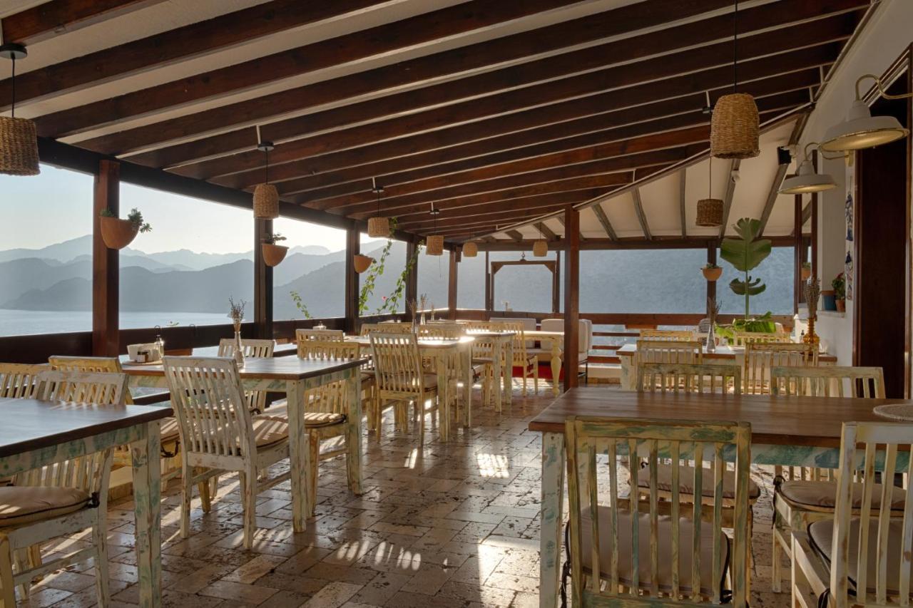 ホテル Les Terrasses De Selimiye セリミエ エクステリア 写真