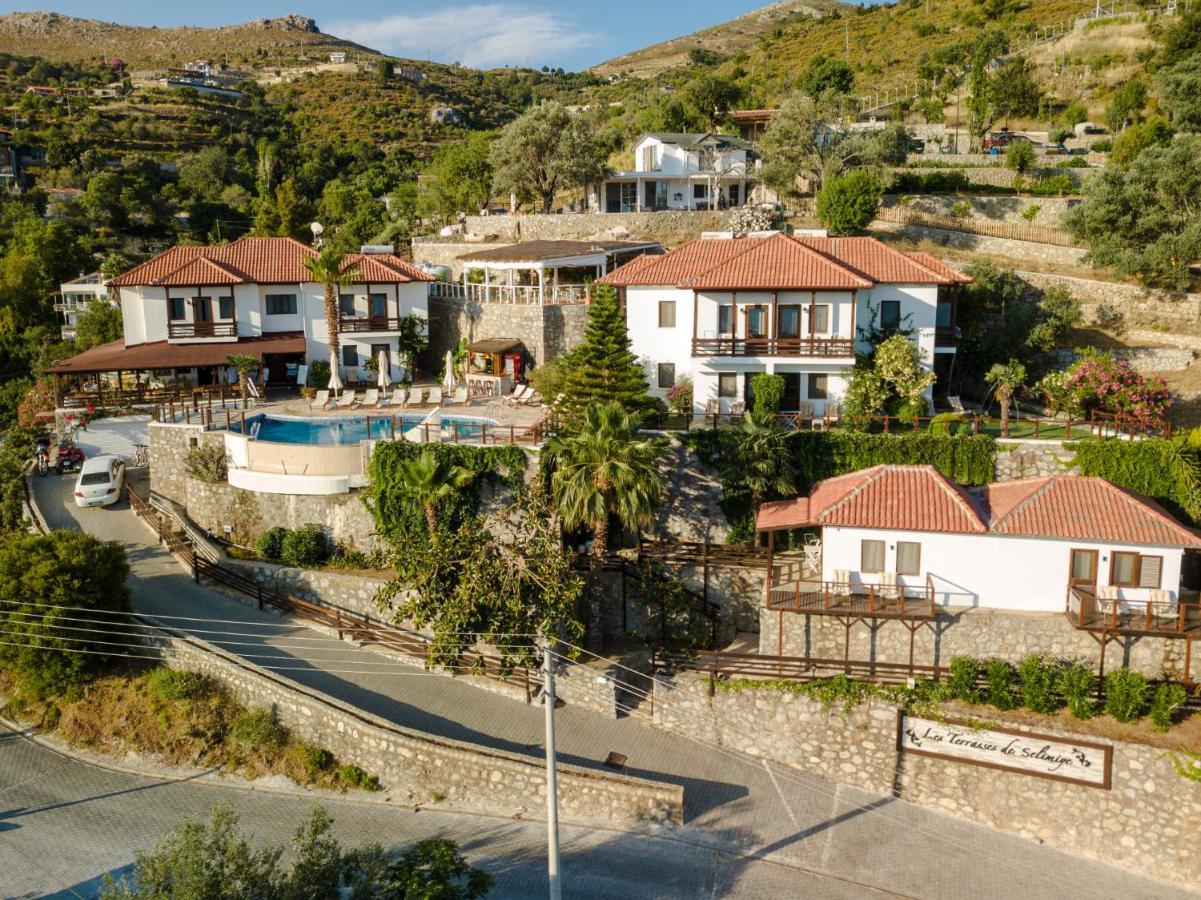 ホテル Les Terrasses De Selimiye セリミエ エクステリア 写真