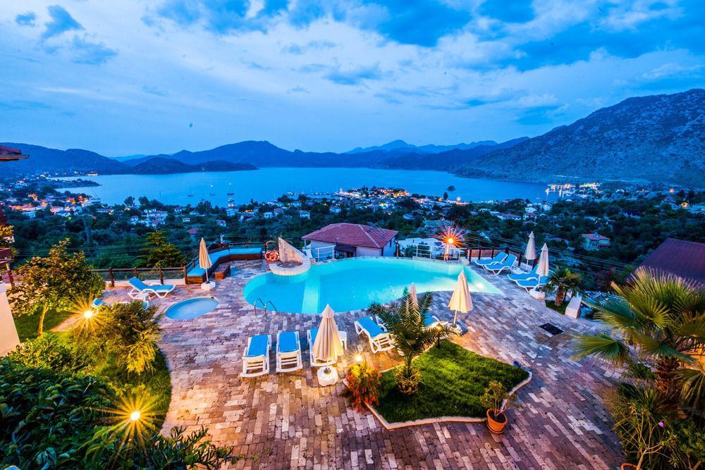 ホテル Les Terrasses De Selimiye セリミエ エクステリア 写真
