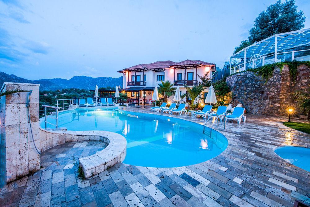 ホテル Les Terrasses De Selimiye セリミエ エクステリア 写真