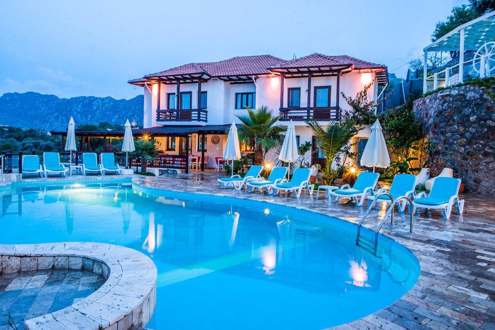 ホテル Les Terrasses De Selimiye セリミエ エクステリア 写真