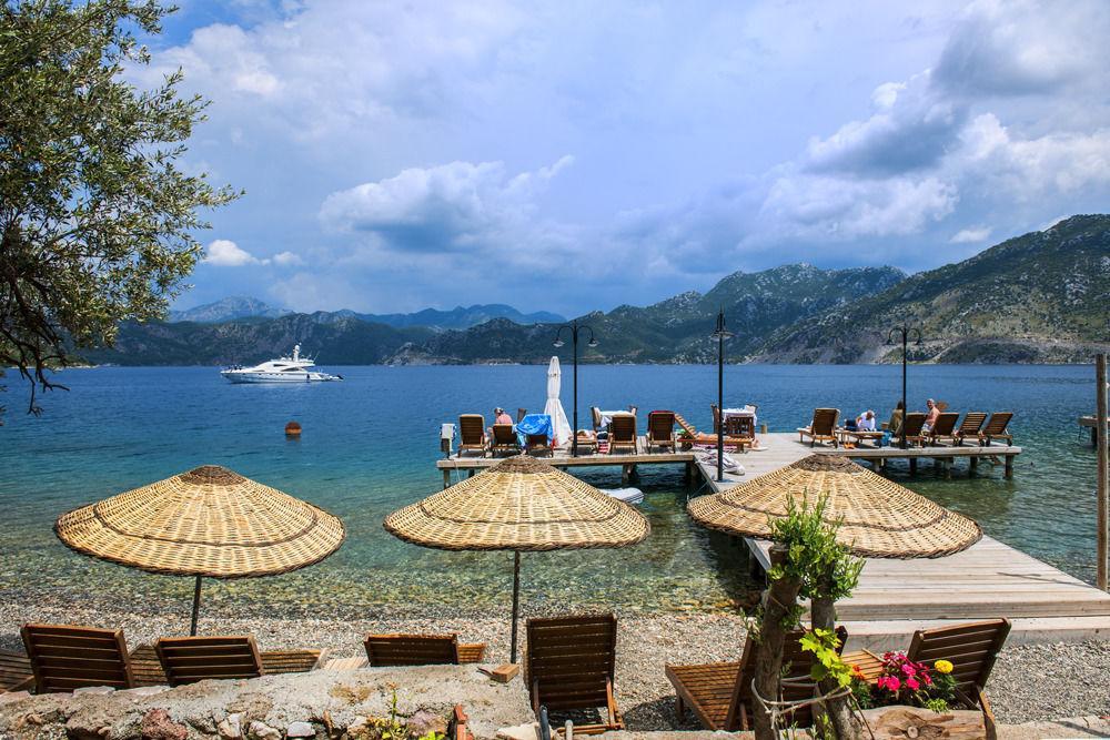 ホテル Les Terrasses De Selimiye セリミエ エクステリア 写真