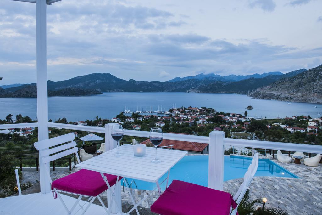 ホテル Les Terrasses De Selimiye セリミエ エクステリア 写真